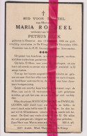 Devotie Doodsprentje Overlijden - Maria Rosseel Wed Petrus Beck - Ossenise 1860 - De Klinge 1941 - Décès