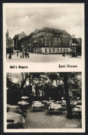 AK Hof I. Bayern, Hotel Strauss Und Terrasse  - Other & Unclassified