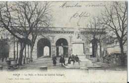 32] Gers Auch La Halle Et Statue Du General Espagne - Auch