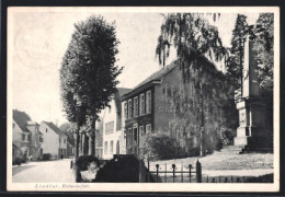 AK Lindlar, Eichenhofstrasse Mit Denkmal  - Lindlar