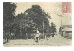 Calvados , Luc Sur Mer , Avenue Carnot Et Rue De La Mer - Luc Sur Mer