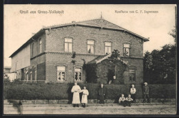 AK Gross-Vollstedt, Kaufhaus Von. C. F. Ingwersen  - Other & Unclassified