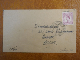 K31 GREAT BRITAIN    LETTRE   1962 A ANTWERP BELGIUM   +GRIFFE VERSO +AFF. INTERESSANT++ - Covers & Documents