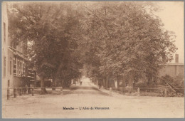 CPA CARTE POSTALE BELGIQUE MARCHE L' ALLEE DU MONUMENT 1934 - Sonstige & Ohne Zuordnung