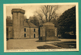 16 Bois Charente Monument à Jean Fougerat Et à La Viticulture ( Voiture Simca ) - Autres & Non Classés