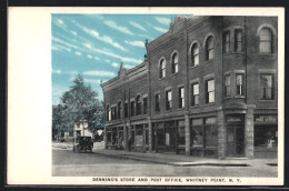 AK Whitney Point, NY, Denning`s Store And Post Office  - Autres & Non Classés