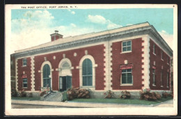 AK Port Jervis, NY, The Post Office  - Autres & Non Classés