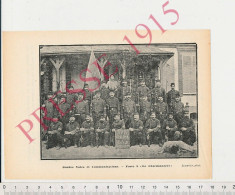 Photo Presse 1915 Gardes Voies Et Communications Poste 5 Le Chardonneret Aube 10 Grande Guerre 14-18 Armée Française - Non Classés