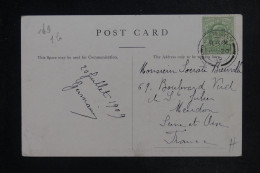 JERSEY - Affranchissement De Jersey Sur Carte Postale En 1919 Pour La France  - L 153157 - Jersey