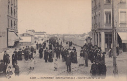 Exposition Internationale Lyon Ouverture 1 Er Mai 1914 ELD Tramway - Expositions