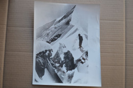 Original Photo Press 21x25.5cm Expedition  Annapurna 1950 Mountaineering Himalaya Escalade - Sports