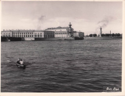 LENINGRAD RUSSIE LORS D'UNE CROISIERE EN URSS EN 1955 A BORD DU MS BATORY GRANDE PHOTO ORIGINALE 24 X 18 CM R2 - Schiffe