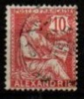 ALEXANDRIE    -   1902  .  Y&T N° 24 Oblitéré - Used Stamps