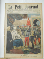 Le Petit Journal N°953 - 21 Février 1909 – MAROC SULTAN MOULAY-HAFID – AUTRUCHE A MADAGASCAR - Le Petit Journal