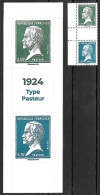 2024 - 2 Paires De Carnet AVEC COUV - Pasteur Pour Les 100 Ans De La Machine à Affranchir - 1924 - 2024 Neuf ** - Unused Stamps