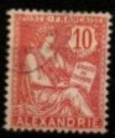 ALEXANDRIE    -   1902  .  Y&T N° 24 Oblitéré - Gebraucht