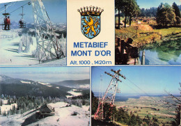 FRANCE - Métabief - Mont D'Or - Station De Sports D'hiver Classée - Cure D'air - Colorisé - Carte Postale - Autres & Non Classés