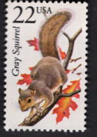 2039234870  1987 SCOTT 2295  (XX)  POSTFRIS  MINT NEVER HINGED -  NORT AMERICAN WILDLIFE - GRAY SQUIRREL - FAUNA - Nuovi