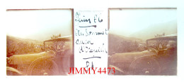 Osquich Au Sommet - Juin 1926 - Plaque De Verre En Stéréo - Taille 44 X 107 Mlls - Plaques De Verre