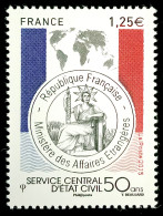 2015 FRANCE N 4959 - SERVICE CENTRAL DE L’ÉTAT - NEUF** - Unused Stamps