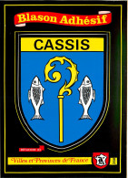 13 CASSIS SUR MER  BLASON ADHESIF - Cassis