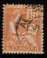ALEXANDRIE    -   1902  .  Y&T N° 25 Oblitéré - Gebraucht