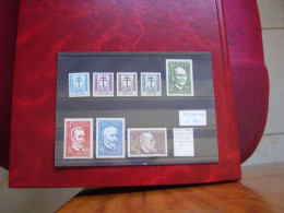 Timbres Belgique N° 930/37 ** - Unused Stamps