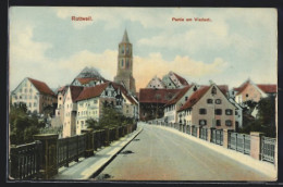 AK Rottweil, Partie Am Viaduct Mit Gasthof Zum Löwen  - Rottweil