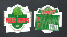 BR. INTERBREW - BRUSSELS - VIEUX TEMPS - BIERE AMBREE - 25 CL   -   BIERETIKET (BE 618) - Beer