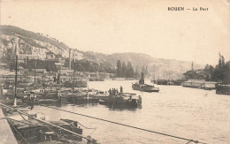 FRANCE - Rouen - Le Port - Carte Postale Ancienne - Rouen