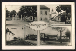 AK Wien-Stammersdorf, Bahnhof, Denkmal  - Other & Unclassified