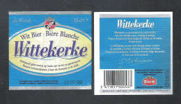 BROUWERIJ BAVIK - BAVIKHOVE - WITTEKERKE - WIT BIER  - 25 CL   -   BIERETIKET (BE 622) - Beer
