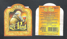 BIERETIKET -  ST. PAUL - DOUBLE   (BE 632) - Beer