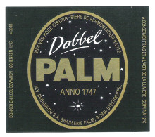 BROUWERIJ  PALM  - STEENHUFFEL - DOBBEL PALM   - 25 CL   - 2 BIERETIKETTEN  (BE 633) - Bière