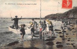 GRANVILLE - Le Canot De Sauvetage De La Plage - Granville