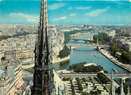 75 PARIS VU DU HAUT DE NOTRE DAME - Notre Dame De Paris