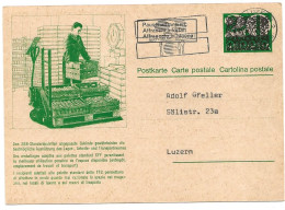6 - 5 - Entier Postal Chemins De Fer Affranchi Forfait "Des Emballage Adaptés..." - Postwaardestukken