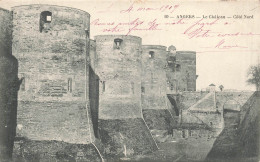 ANGERS : LE CHATEAU - COTE NORD - Angers
