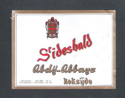 DAMBERD N.V. - ZULTE - OLSENE - ST IDESBALD - ABDIJ - ABBAYE KOKSIJDE  - 33 CL -  BIERETIKET  (BE 637) - Bière