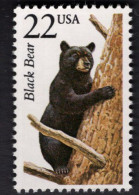 2039242289 1987 SCOTT 2299 (XX) POSTFRIS MINT NEVER HINGED - NORTH AMERICAN WILDLIFE - BLACK BEAR - FAUNA - Unused Stamps
