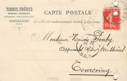 E661 Entier Postal Carte Lettre Brasserie Torris Frères - Vorläufer