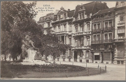 CPA CARTE POSTALE BELGIQUE LIEGE STATUE DE ROGIER AU PARC D' AVROY 1922 - Autres & Non Classés
