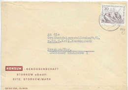 Postzegels > Europa > Duitsland > Oost-Duitsland >brief Met No. 818 (18205) - Covers & Documents