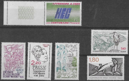 FRANCE N°2140,2143,2144,2145,2146 Et 2147 **   Neufs Sans Charnière Luxe MNH - Unused Stamps