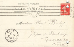 E663 Entier Postal Carte Lettre Henri Planchon Fontenay Sous Bois - Vorläufer