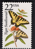 2039243705  1987 SCOTT 2300  (XX)  POSTFRIS  MINT NEVER HINGED -  NORT AMERICAN WILDLIFE - BOBWHITE - BUTTERFLY - Unused Stamps