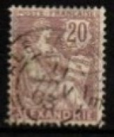 ALEXANDRIE    -   1902  .  Y&T N° 26 Oblitéré - Used Stamps