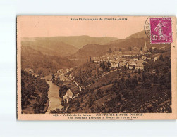 MOUTHIER HAUTE PIERRE : Vallée De La Loue, Vue Générale Prise De La Route De Pontarlier - état - Autres & Non Classés