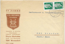 Postzegels > Europa > Duitsland > Oost-Duitsland >brief Met No. 2X 846 (18208) - Covers & Documents