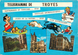 10 TELEGRAMME DE TROYES - Troyes